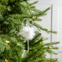 6" Feathered Ballerina Ornament