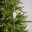 14" Pink Accented Glass Icicle Ornament