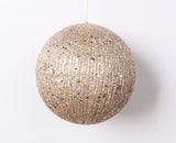 6" Glitter Ball Ornament