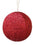 6" Glitter Ball Ornament