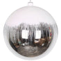 150MM White Silver Glitter Ball