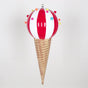 26" Red & White Jumbo Ice Cream Ornament