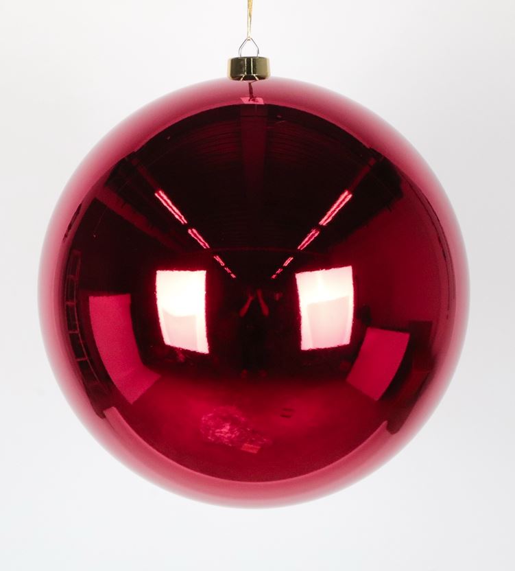20" Shiny Shatterproof Ball Ornament