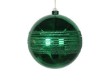 6" Glitter Shiny Ball Ornament