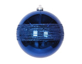 6" Glitter Shiny Ball Ornament