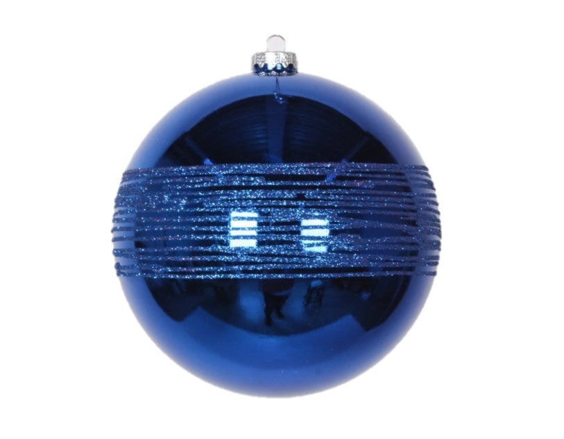 6" Glitter Shiny Ball Ornament