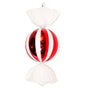 18.5" Large Red & White Candy Wrap Ornament