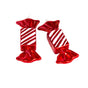8" Red & White Candy Ornament