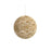 6" Glitter Snowflake Ball Ornament