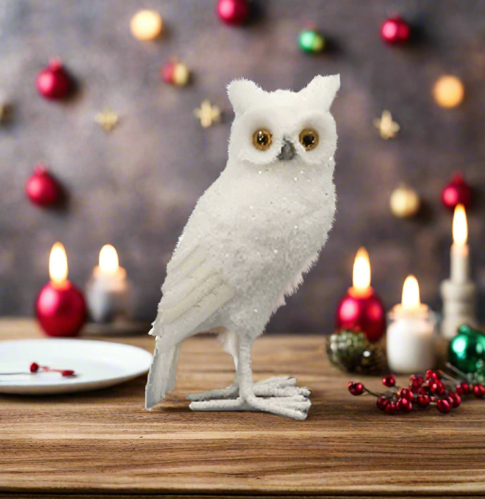 11" White Owl
