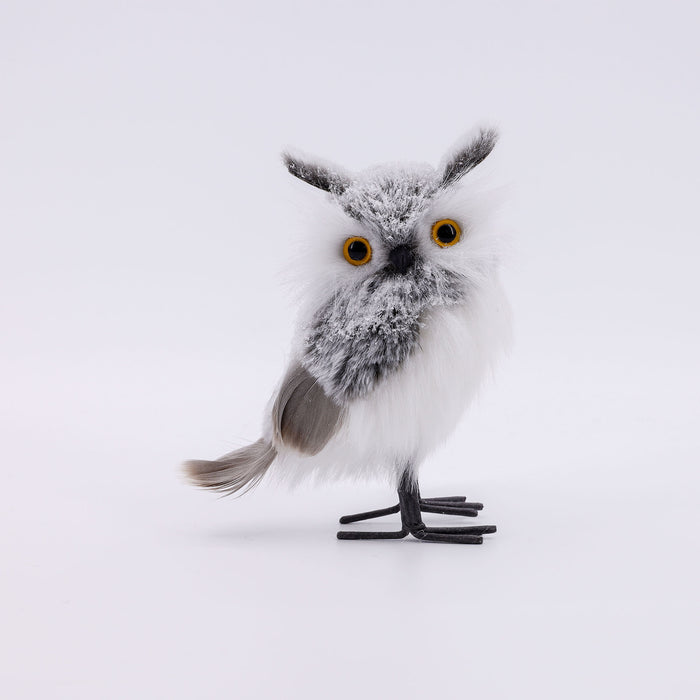 6" Grey Elegant Owl