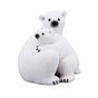 16" Polar Bear Hugging Cub