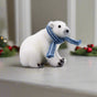 5" Sweet Sitting Polar Bear