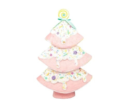 25" Pastel Pink Candy Tree With Sprinkles