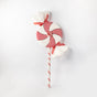 3 FT Red & White Peppermint Stripes Candy Pick
