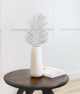 24" Glitter Palm Leaf Stem