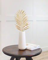 24" Glitter Palm Leaf Stem