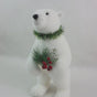 13" Polar Bear With White Hat