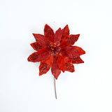 10" Poinsettia Clip