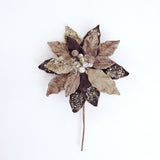 10" Poinsettia Clip
