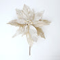 20" Light Champagne Poinsettia