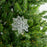 6" Celline Glitter Poinsettia