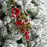 29" Red Berry With Pinecones & Leaves Pick