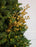 25" Glitter Leaf Spray