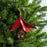 9" Beaded Flower Ornament