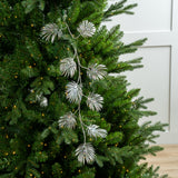 29" Silver Diamond Spray