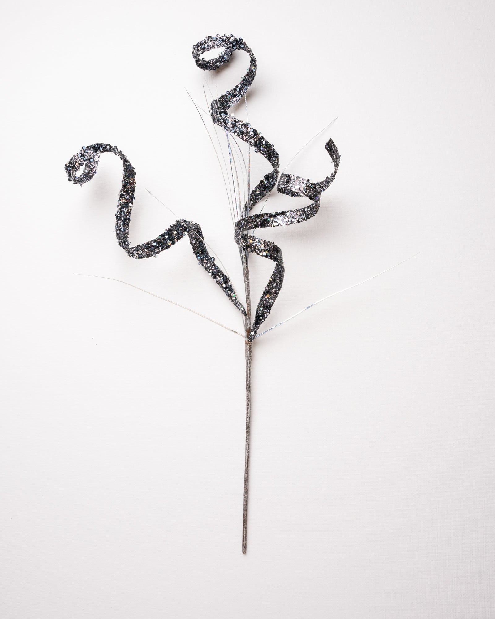 24" Glitter Spiral Spray