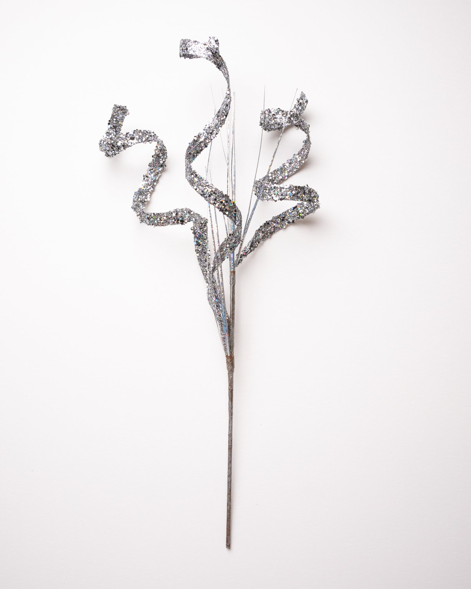 24" Glitter Spiral Spray