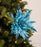 12" Glitter Poinsettia Clip