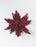 12" Glitter Poinsettia Clip