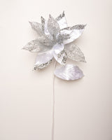 29" Velvet Poinsettia Stem