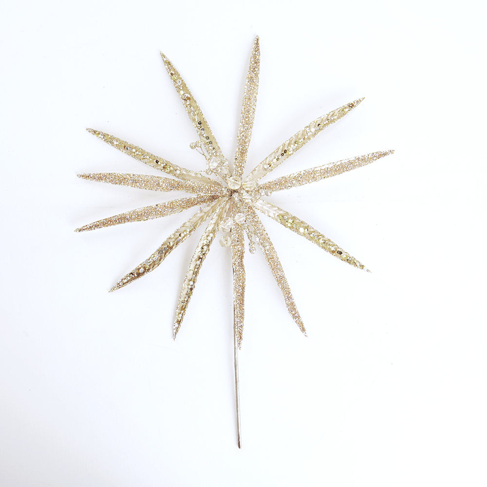 17" Glitter Papyrus Stem