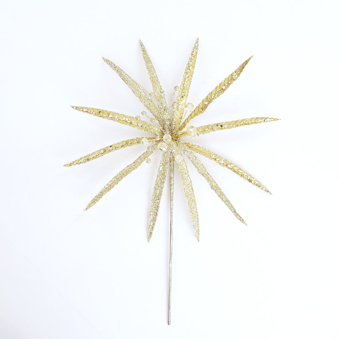 17" Glitter Papyrus Stem
