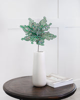 25" Gold Net Mesh Poinsettia