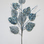 28" Blue Leaf Branch