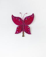 8" Hot Pink Gem Butterfly