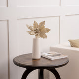 12" Glitter Poinsettia Pick