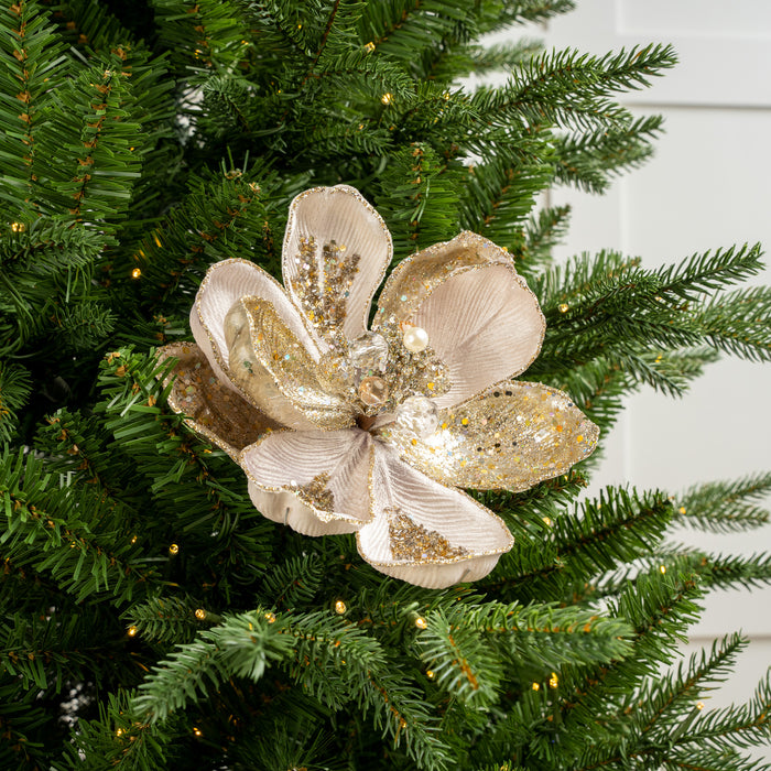 11" Platinum Velvet Magnolia