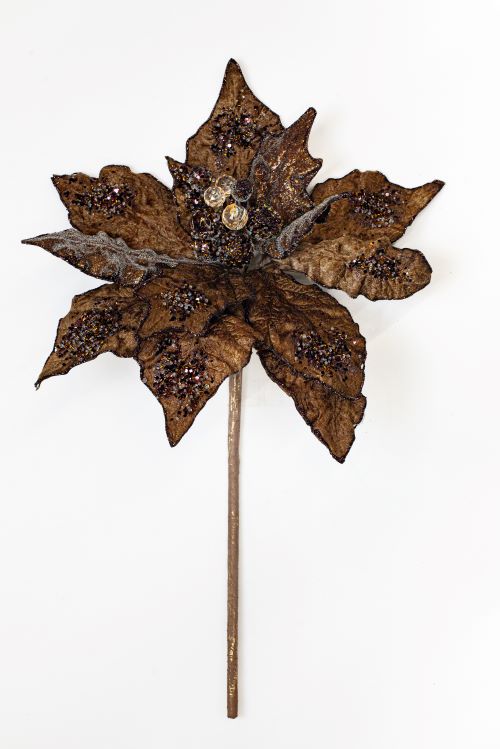 21" Giant Poinsettia Stem