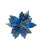 28" Navy Blue Giant Poinsettia