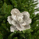 18" Icy Magnolia Stem