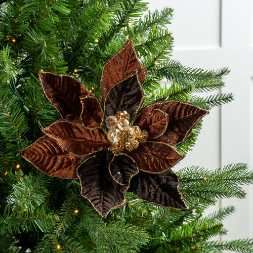 18" Poinsettia Stem