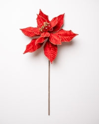 18" Poinsettia Stem