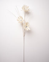 22" Glitter Starburst Flower Spray