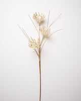 22" Glitter Starburst Flower Spray