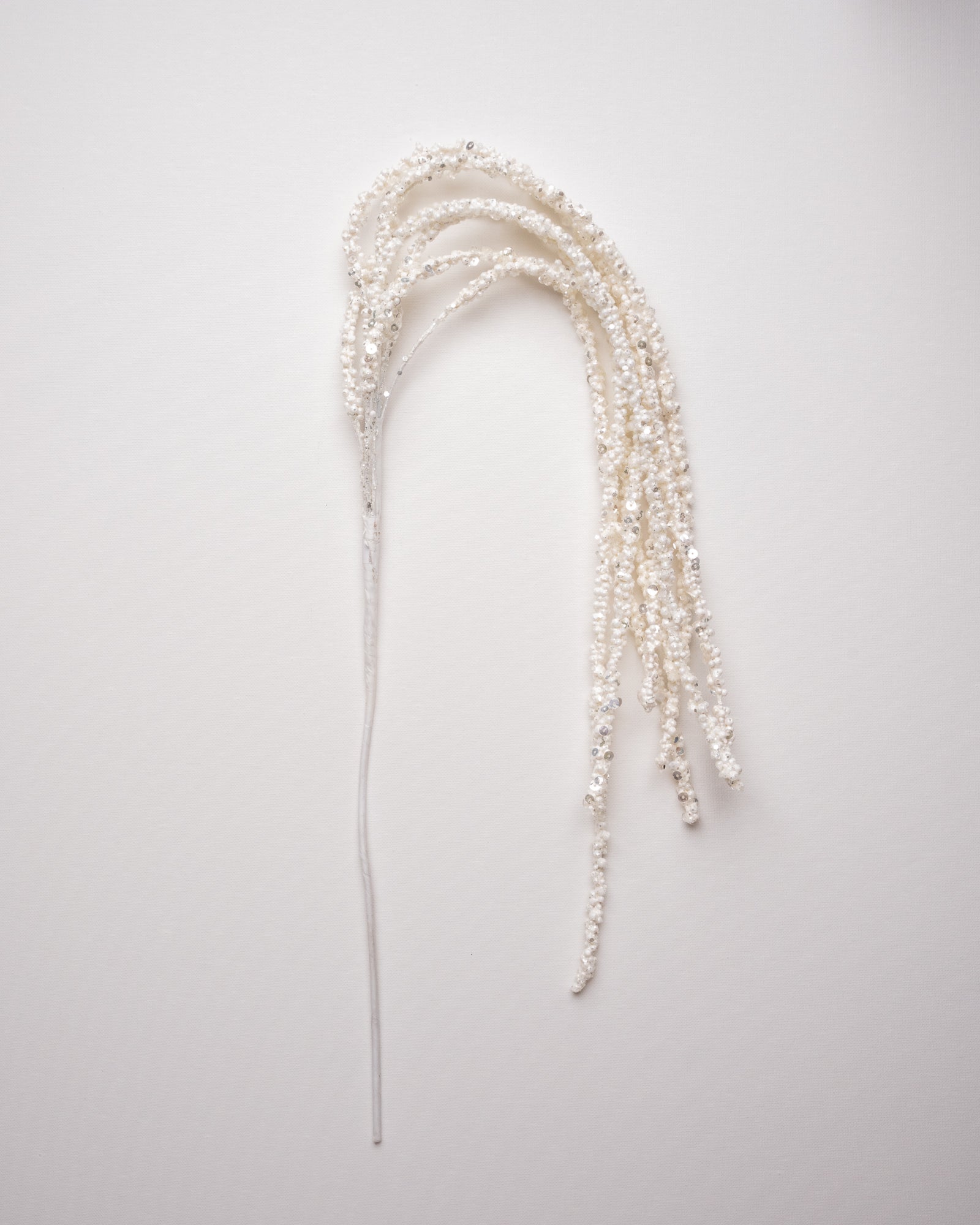 18" Hanging Glitter Branch